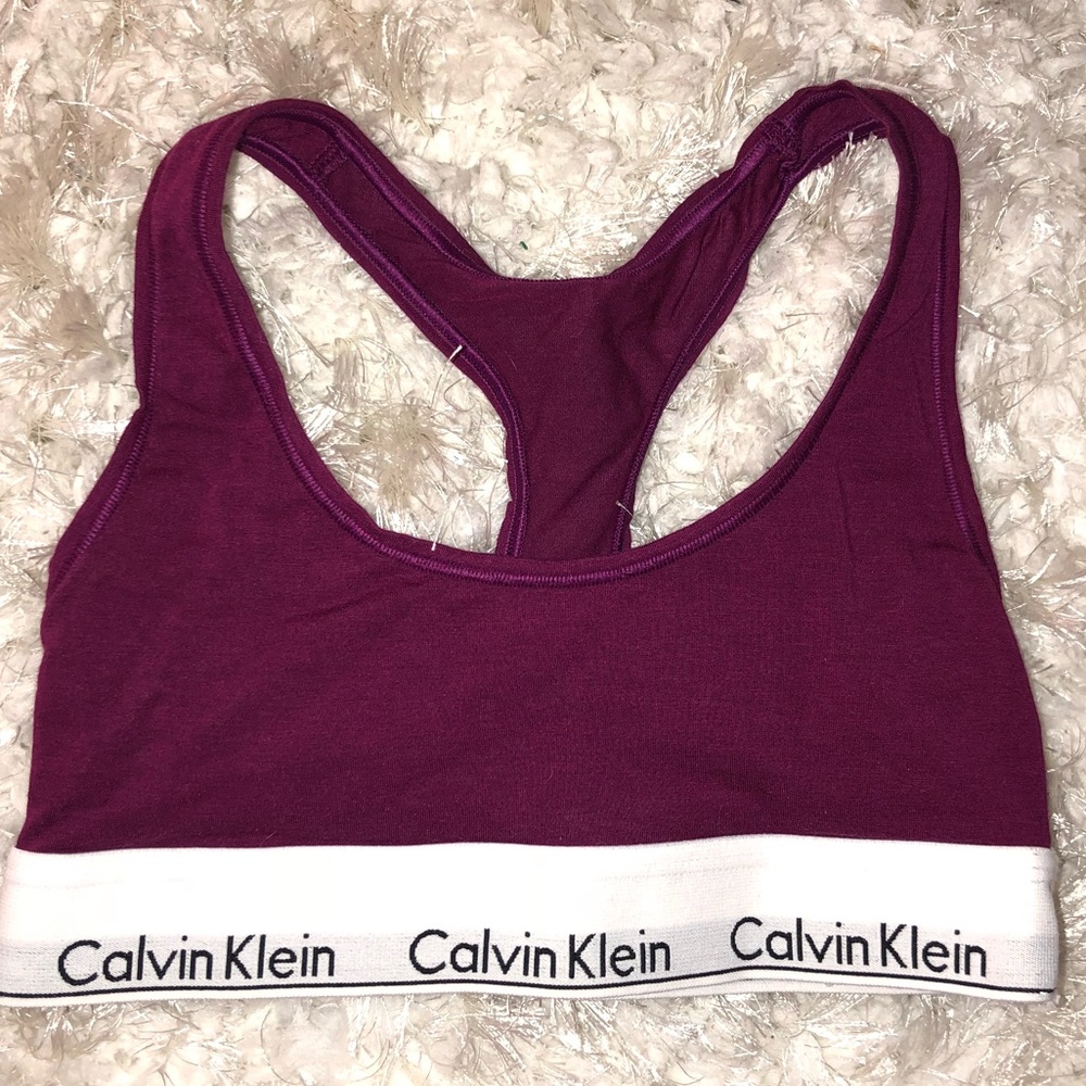 💖➡️Magenta Pink Calvin Klein sports bra